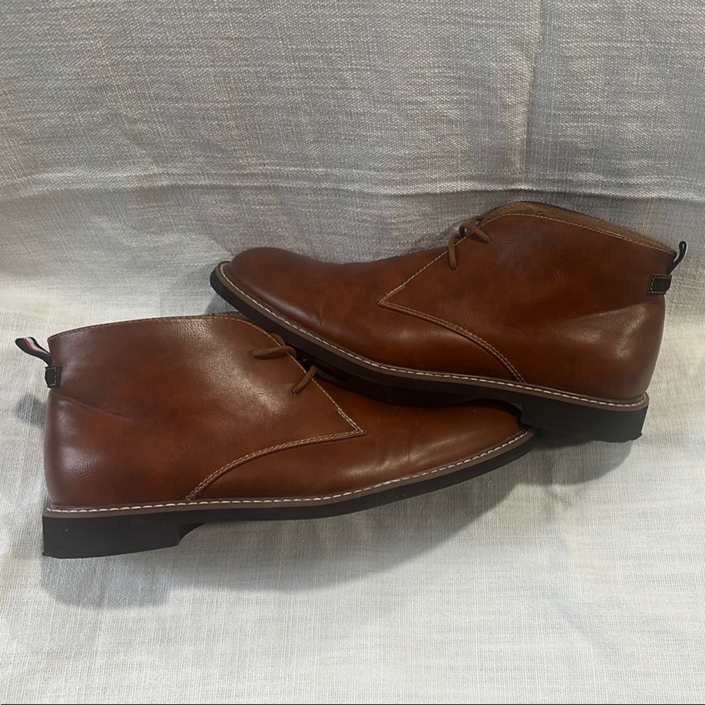 Tommy Hilfiger Brown Chukka Boots